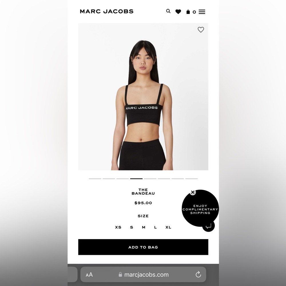 MarcJacobs crop shirt and Sweatpants